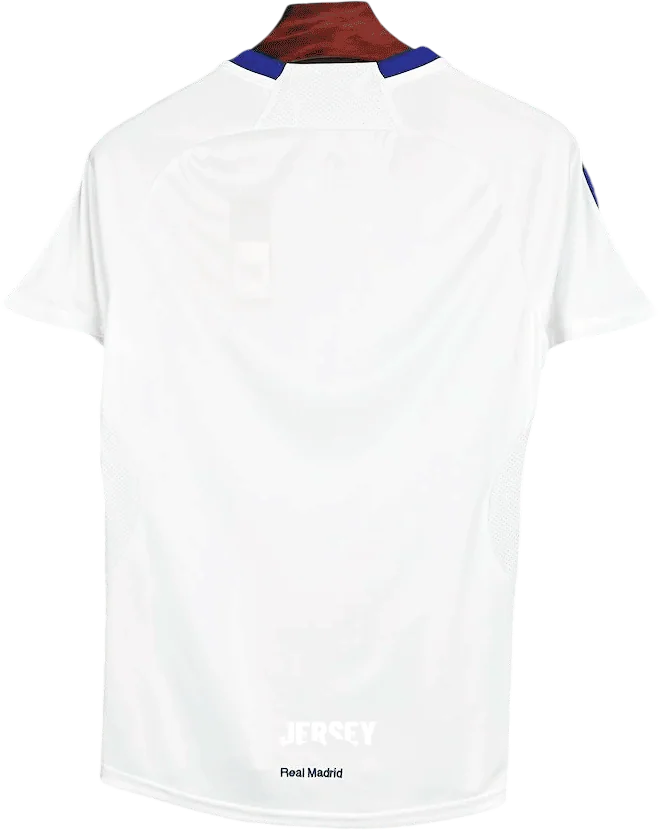 camiseta retro real madrid 2007 reverso