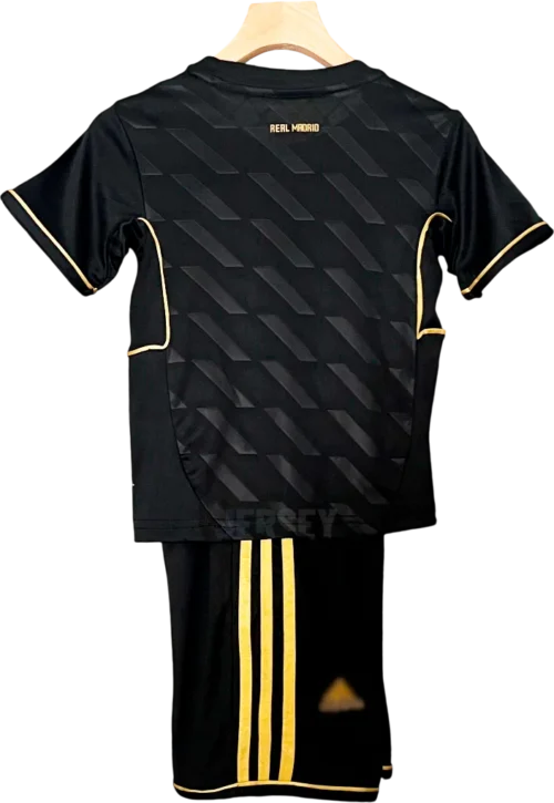 camiseta retro real madrid 2011 versión infantil visitante reverso