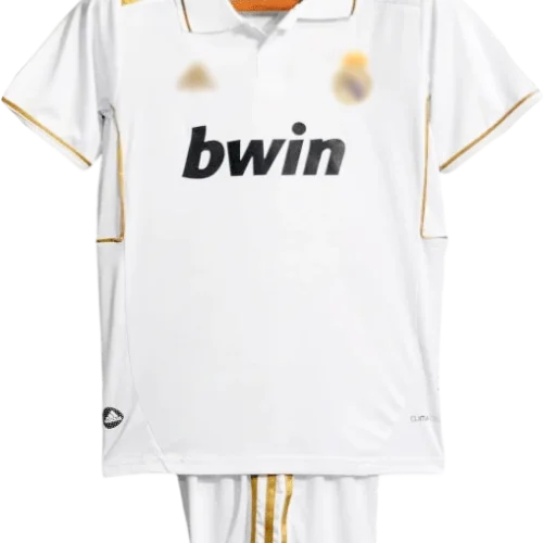 camiseta retro real madrid 2011 versión infantil