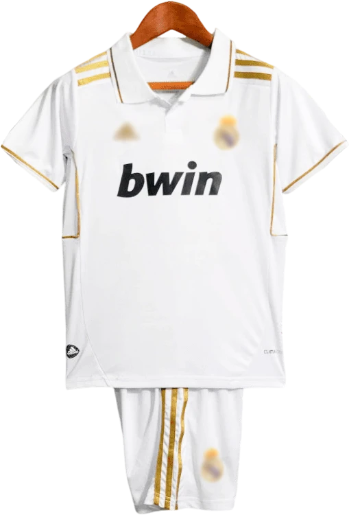 camiseta retro real madrid 2011 versión infantil