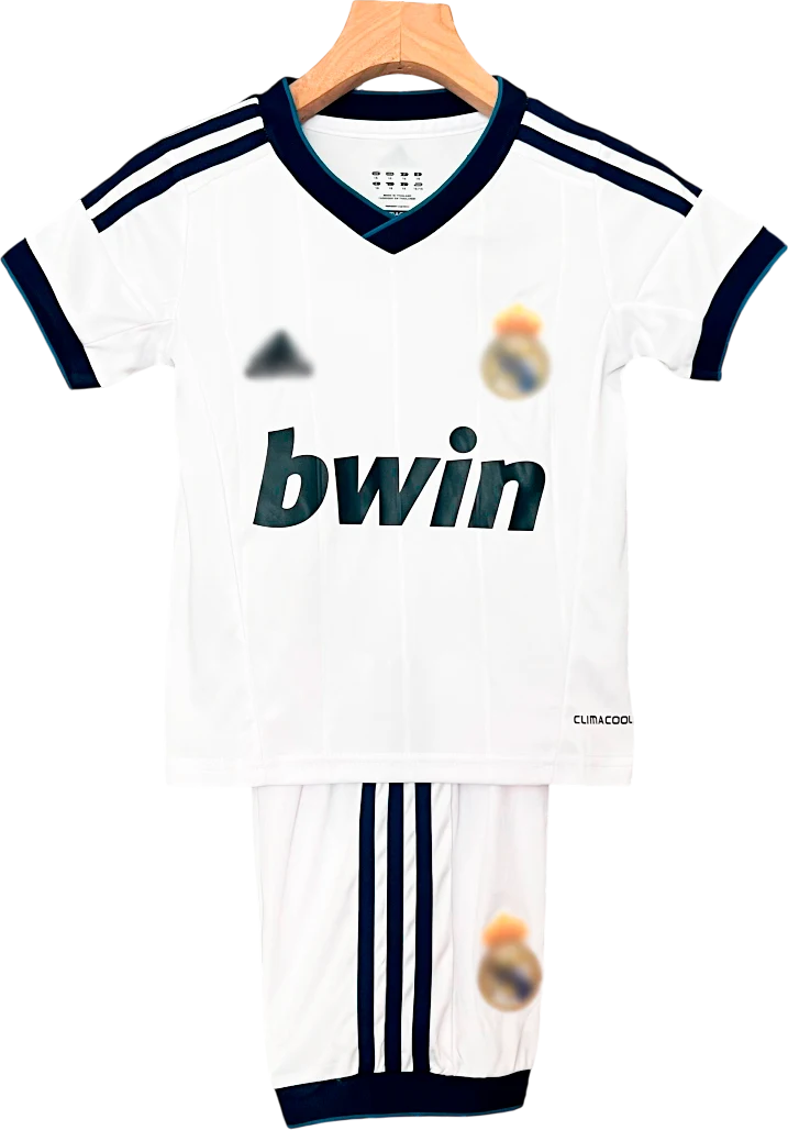 camiseta retro real madrid 2012 versión infantil