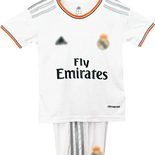 camiseta retro real madrid 2013 versión infantil