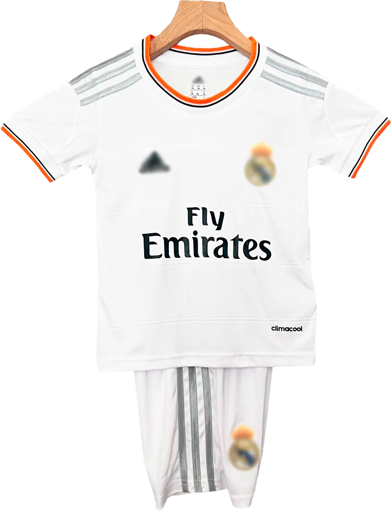 camiseta retro real madrid 2013 versión infantil