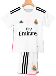 camiseta retro real madrid 2014 versión infantil
