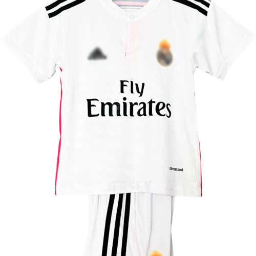 camiseta retro real madrid 2014 versión infantil