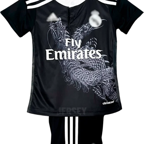 camiseta retro real madrid 2014 versión infantil tercera