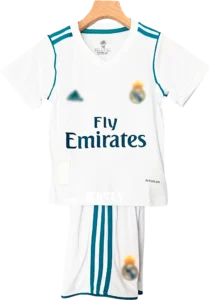 camiseta retro real madrid 2017 versión infantil