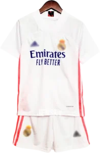 camiseta retro real madrid 2020 versión infantil