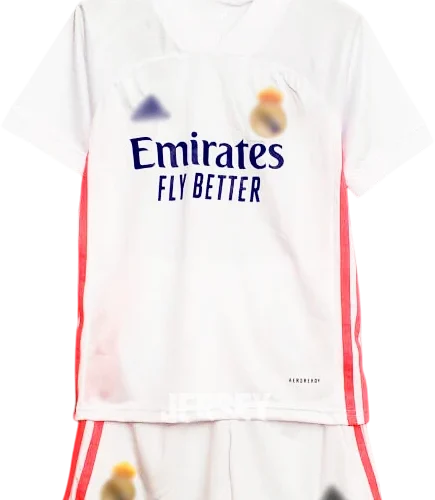 camiseta retro real madrid 2020 versión infantil