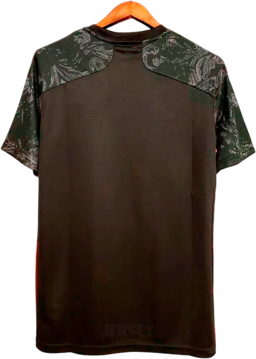 camiseta retro real madrid 2020 tercera reverso