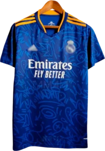 camiseta retro real madrid 2021 visitante