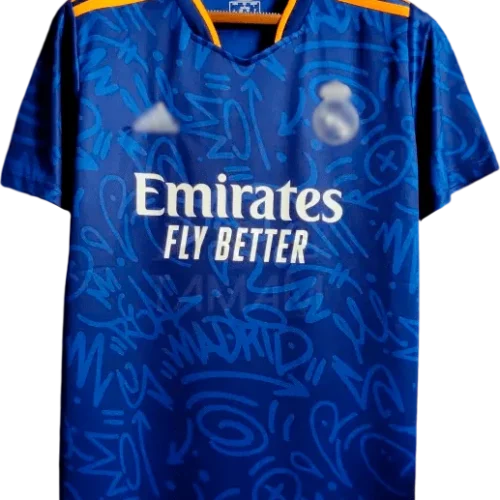 camiseta retro real madrid 2021 visitante