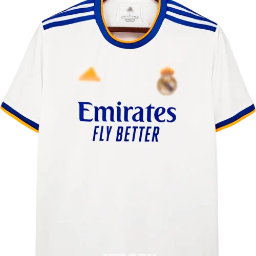 camiseta retro real madrid 2021