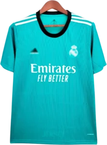 camiseta retro real madrid 2021 tercera