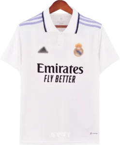 camiseta retro real madrid 2022