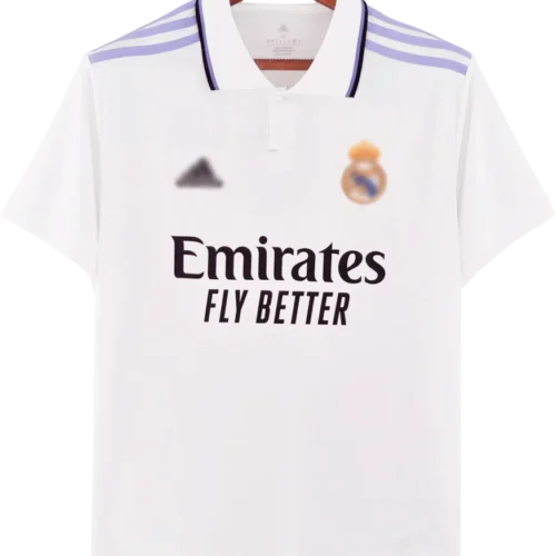 camiseta retro real madrid 2022