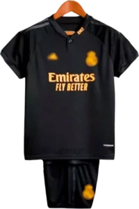 camiseta retro real madrid 2023 versión infantil tercera