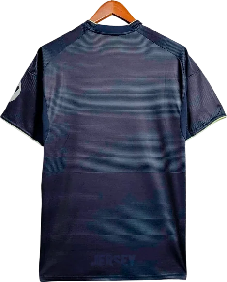 camiseta retro real madrid 2025 visitante reverso