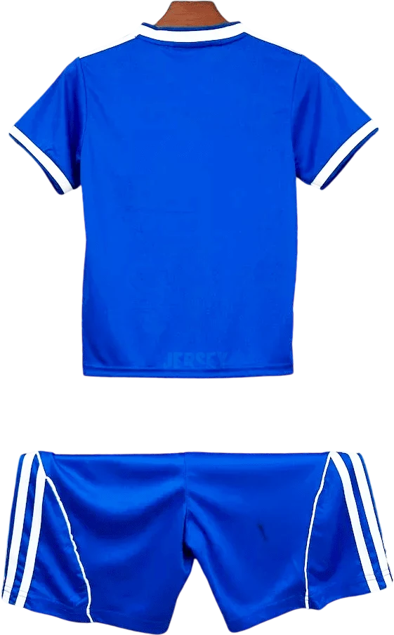 camiseta retro real madrid 2025 versión infantil tercera reverso