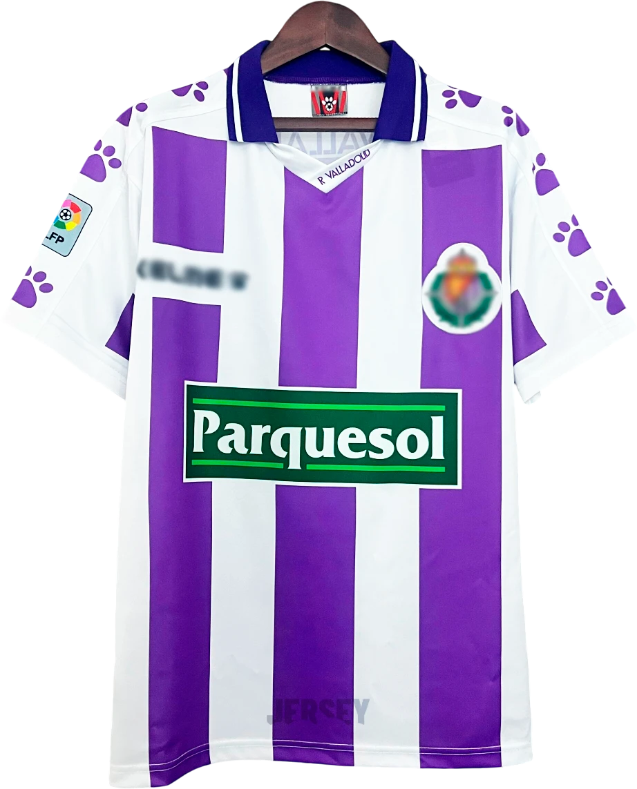 camiseta real valladolid 1995 96