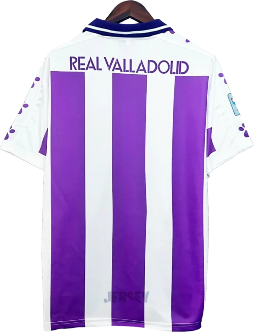 camiseta real valladolid 1995 96 reverso