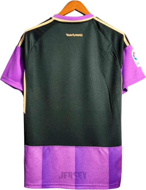 camiseta real valladolid 2022 23 visitante reverso