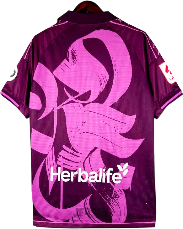 camiseta real valladolid 2023 24 visitante reverso