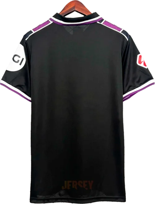 camiseta real valladolid 2025 26 visitante reverso