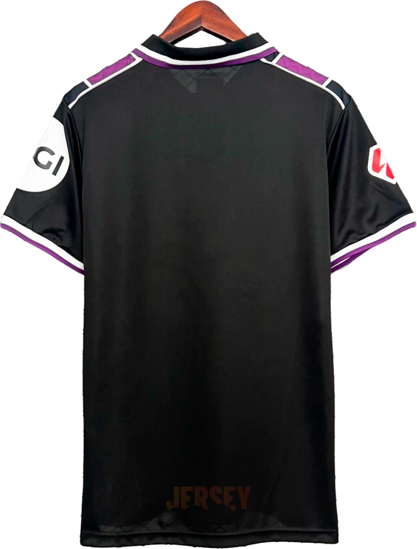 camiseta real valladolid 2025 26 visitante reverso