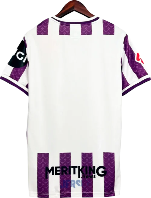 camiseta real valladolid 2025 26 reverso