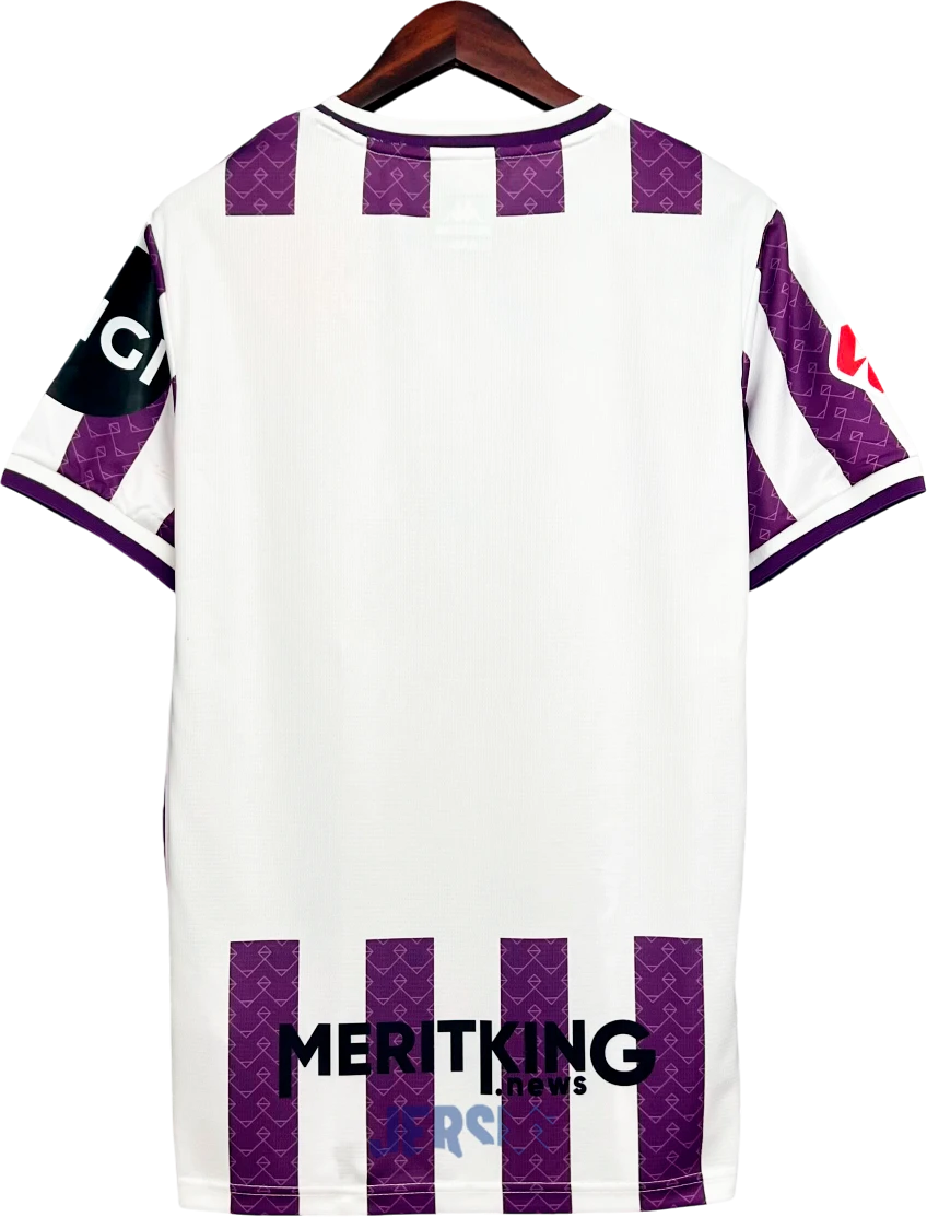 camiseta real valladolid 2025 26 reverso