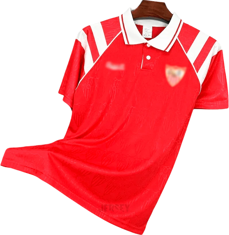 Camiseta Sevilla 1992-93 Visitante