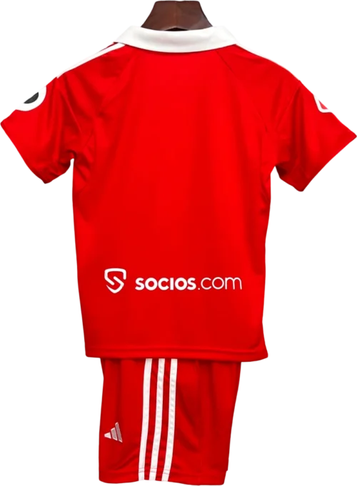 camiseta sevilla 2025 26 versión infantil visitante reverso