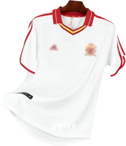 camiseta españa 2000 visitante