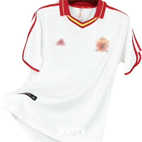 camiseta españa 2000 visitante