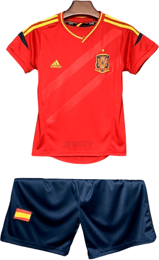 camiseta españa 2012 versión infantil local