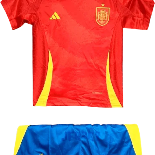 camiseta españa 2024 local versión infantil