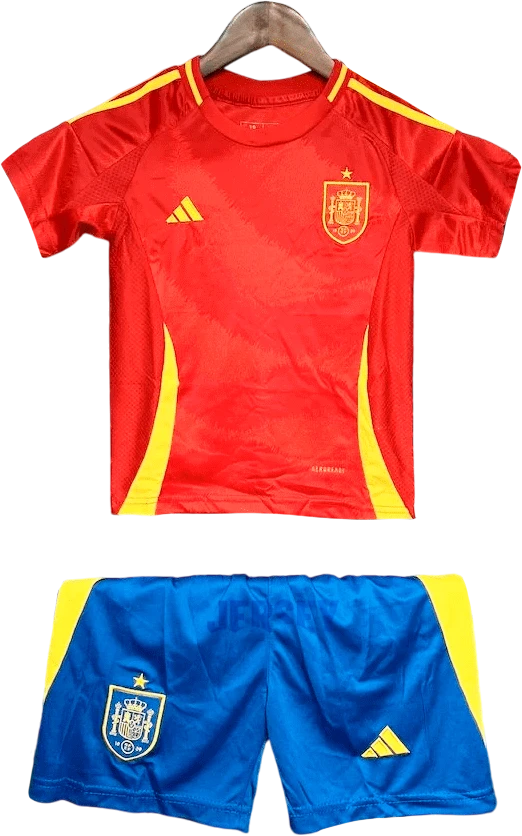 camiseta españa 2024 local versión infantil