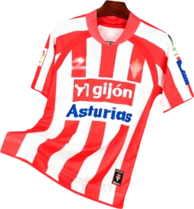 Camiseta Sporting de Gijón 2008-09 Local