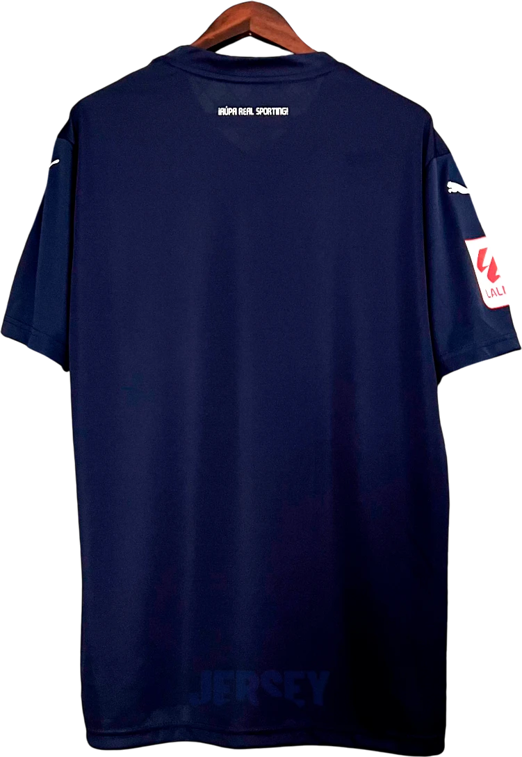 camiseta sporting de gijón 2023 24 tercera reverso