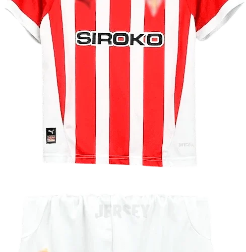 camiseta sporting de gijón 2024 25 versión infantil