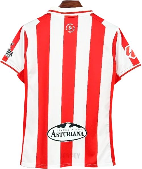 camiseta sporting de gijón 2025 26 reverso