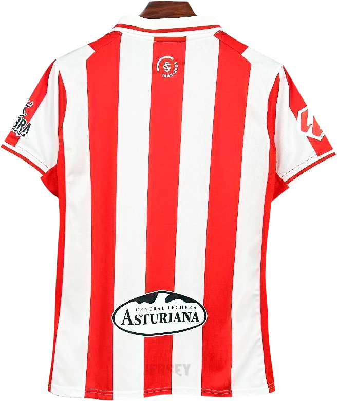 camiseta sporting de gijón 2025 26 reverso