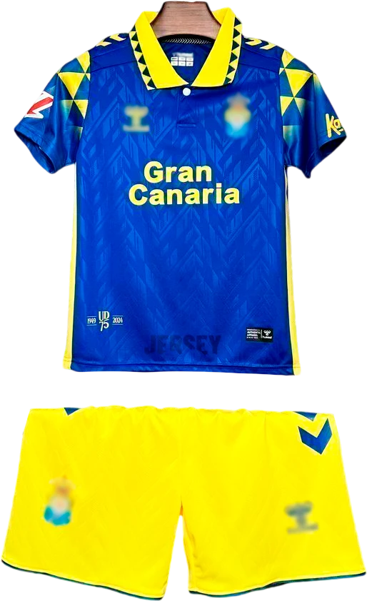 camiseta ud las palmas 2024 25 versión infantil visitante