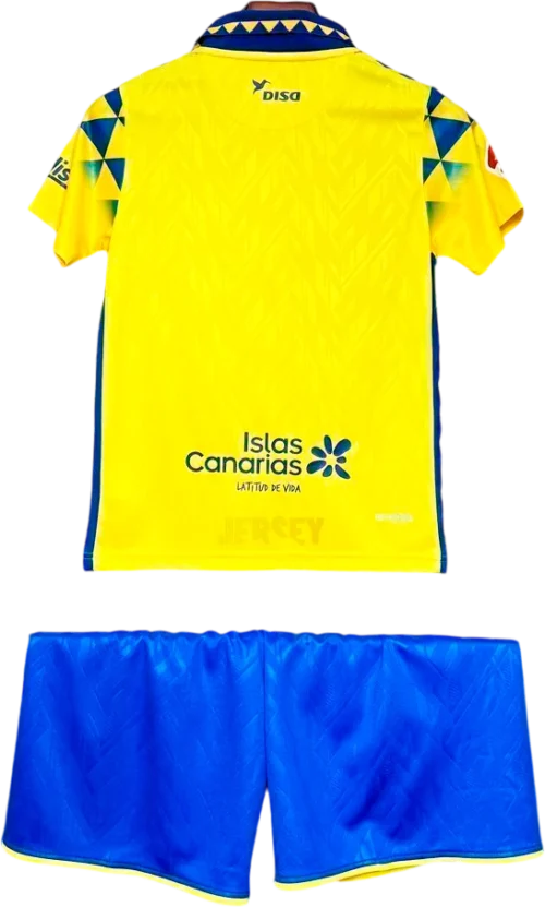 camiseta ud las palmas 2024 25 versión infantil reverso