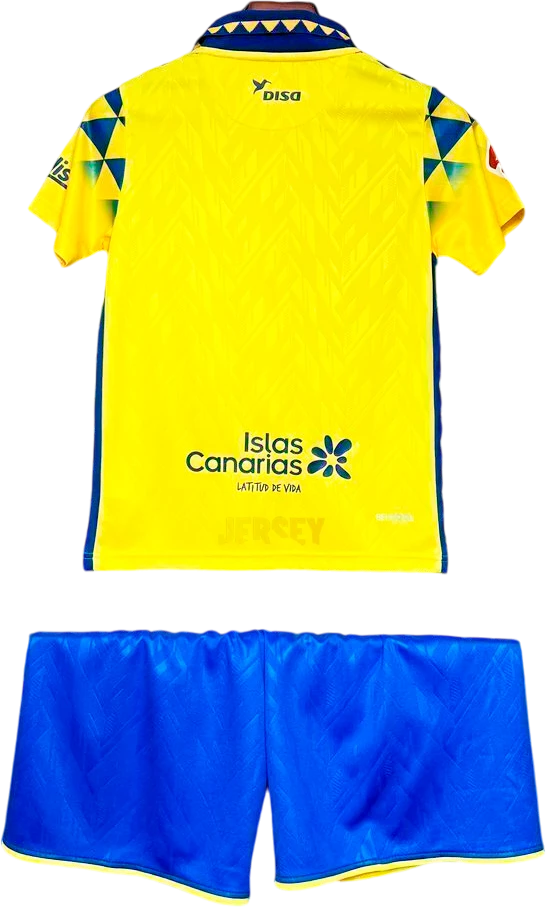 camiseta ud las palmas 2024 25 versión infantil reverso