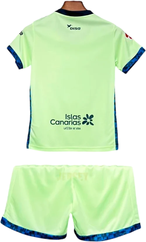 camiseta ud las palmas 2024 25 versión infantil tercera reverso