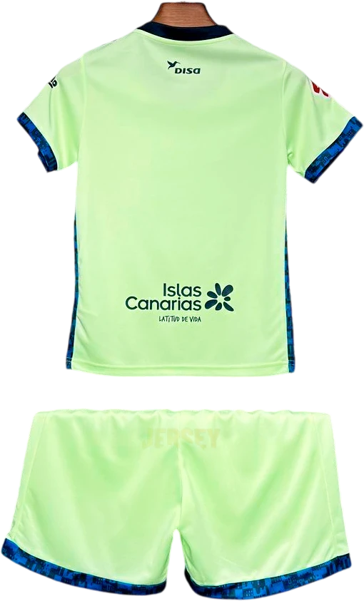 camiseta ud las palmas 2024 25 versión infantil tercera reverso