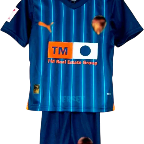 camiseta valencia 2023 24 versión infantil visitante