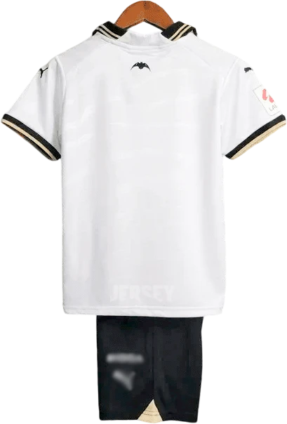 camiseta valencia 2023 24 versión infantil reverso